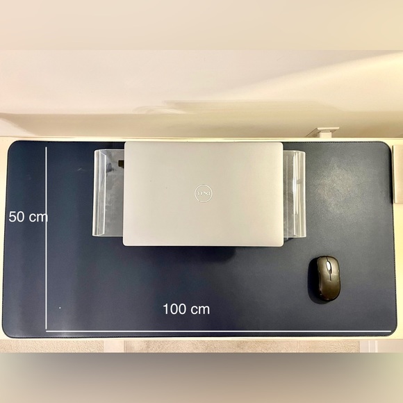 Beautiful Navy Desk Pad Mouse Pad - Picture 2 of 3